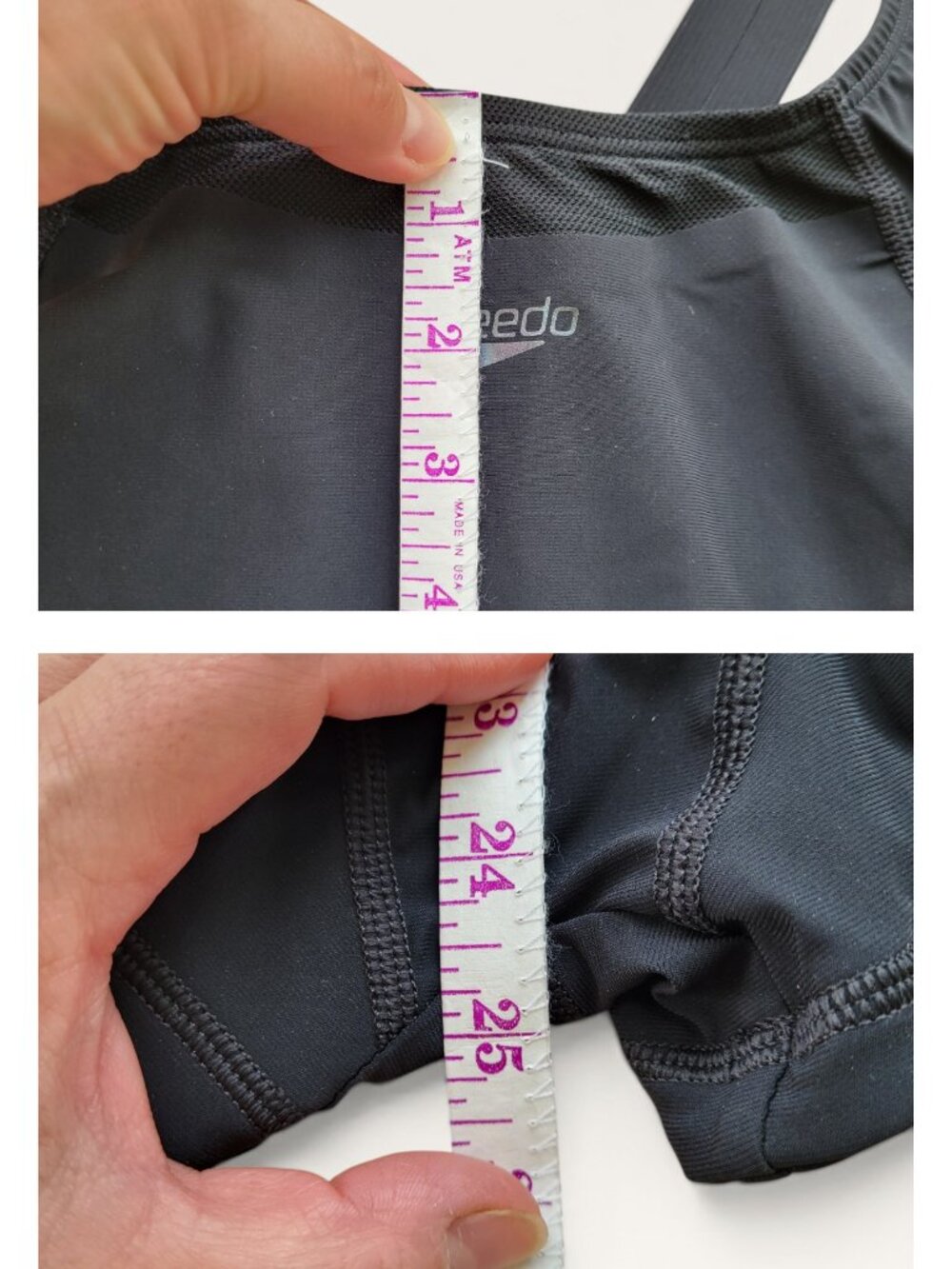 Speedo Power Plus LZR One Piece Legsuit Swimsuit in Black - Picture 10 of 16